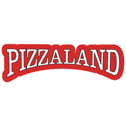 Pizzaland logo.